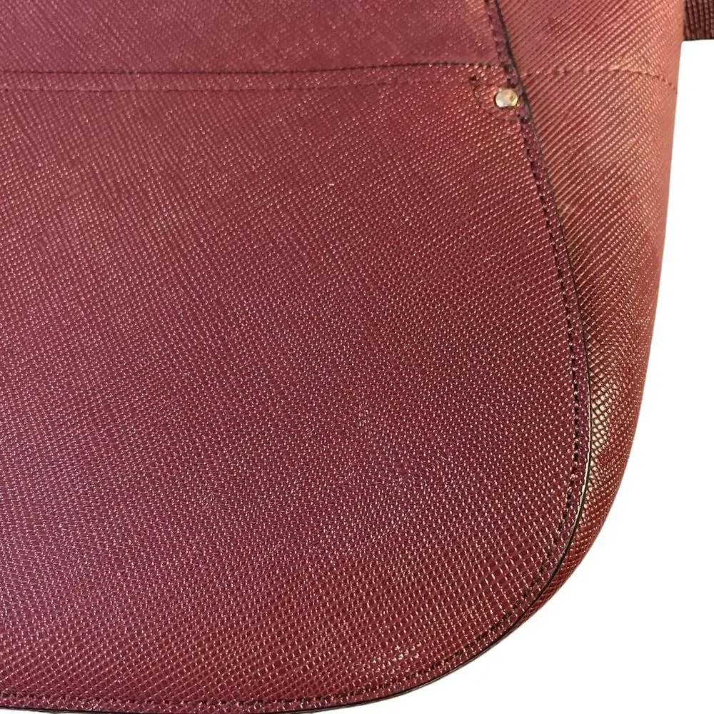 Zara basics burgundy purse - Picture 2 of 3